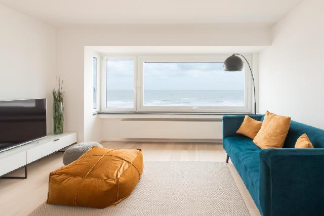 Prachtig Zeezicht Appartement Oostende Dış mekan fotoğraf